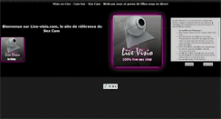 Desktop Screenshot of live-visio.com
